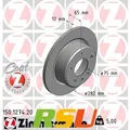 Produktbild: 2x Zimmermann Bremsscheibe COAT Z 150.1274.20 Höhe 65 mm Bremsscheibenart voll