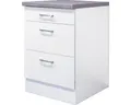Produktbild: Flex Well Auszugunterschrank Lucca BxTxH 60 x 60 x 85 cm weiß matt zerlegt 00011