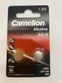 Produktbild: Camelion Knopfzellen Uhren-Batterien AG10 Alkaline 0% HG S 10x 2 Stück im set