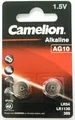 Produktbild: 5x 2er Blister Camelion Alkaline AG10 1,5V 0%Hg Knopfzellen Uhren Batterien
