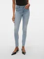 Produktbild: Vero Moda Skinny-fit-Jeans VMFLASH MR SKINNY JEANS LI3102 GA NOOS Baumwollmischung mit Stretch, regular waist, skinny fit