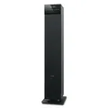 Produktbild: MUSE M-1350 BTC Bluetooth Lautsprecher Tower mit integriertem Subwoofer (CD/MP3-Player, FM PLL Radio, Weckfunktion, NFC, Fernbedienung, 120 Watt, Holzgehäuse, USB, AUX-In, Audio-In) schwarz