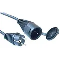 Produktbild: brennenstuhl 1161450 230V Verlängerungskabel mit Schutzkontaktstecker und Schutzkontaktkupplung IP44 10 m Schwarz