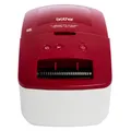 Produktbild: Brother QL-600R Etikettendrucker Rot