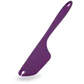 Produktbild: Kochblume Allzweckschaber | Premium-Silikon | Hitzebeständig | Spülmaschinenfest | Mit Aussparung für Teigreste an den Knethaken | 31cm | Farbe: lila