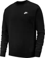 Produktbild: Nike Herren M NSW CLUB CRW BB 804340 Long Sleeved T-shirt, schwarz (black/White), XL