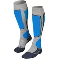 Produktbild: FALKE Skisocken SK2 Intermediate (1-Paar) mit mittelstarker Polsterung für Komfort und Kontrolle grau 44-45