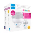 Produktbild: MAM 6-in-1 Sterilisator, Express Babyflaschenwärmer und -wärmer inkl. Flasche, Schnuller und Zange