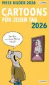 Produktbild: Fiese Bilder Cartoons für jeden Tag 2026: Tagesabreißkalender: 1 Tag, 1 Seite; Kalender im Hochformat 12 x 21 cm zum Aufstellen | Schwarzer Humor für das ganze Jahr
