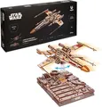 Produktbild: X-Wing Starfighter™ Luke Skywalker 3D Holzmodell | Star Wars DIY Bausatz Ugears