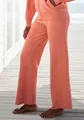Produktbild: Strickhose mit weitem Bein und eingestricktem Logo, Loungewear, Gr. 32/34 - N-Gr, aprikose N-Gr