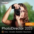 Produktbild: CyberLink Europe Cyberlink PhotoDirector 2025 Ultra Download Code PTD-0G00-IWU0-00