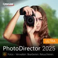 Produktbild: CyberLink PhotoDirector 2025 Ultra Download Code (1 User, 1 Geräte/User, unbegrenzt) (PTD-0G00-IWU0-00)