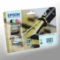Produktbild: 4 Epson Tinten C13T163640 Multipack KCMY 16XL