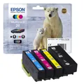 Produktbild: 4 Original Epson Tintenpatronen T2616 Multipack Expression Premium XP 710 720