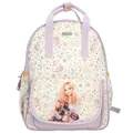 Produktbild: Depesche 13672 TOPModel Cowgirl - Rucksack in Lila und Creme, mit Model Motiv und Blumen-Muster, Tasche mit verstellbaren Trägern
