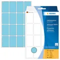 Produktbild: HERMA 2453 Vielzwecketiketten 25x40 mm blau Papier matt Handbeschriftung 512 St.