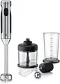 Produktbild: WMF Lineo Stabmixer Set 5-tlg, Pürierstab, Schneebesen, Milchaufschäumer, Matt