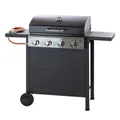 Produktbild: Dema Gasgrill Texas 4 Flammen – BBQ Grill, Gasbarbecue, Outdoor Grill – schnell, groß, leicht zu reinigen – Garten, Terrasse, Balkon 17573-SP