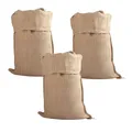 Produktbild: tintoke 3 Stück Jute Sack Groß, 50 * 74cm jutesack für Pflanzen klein,jutesack groß Bedruckt,jutesack groß Motiv,jutesäcke sackhüpfen,Pflanzen Sandsack, schützt Pflanzen, Nutzpflanzen usw.