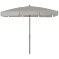 Produktbild: Doppler WATERPROOF III Sonnenschirm wasserdicht & höhenverstellbar hellgrau 185 x 120cm