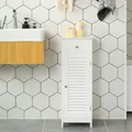 Produktbild: Badschrank Badezimmerschrank Beistellschrank Hochschrank Nachttisch BBC43WT