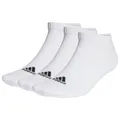Produktbild: adidas - Cushioned Sportswear Low Cut Socks 3-Pack - Multifunktionssocken 40-42 - M | EU 40-42 weiß