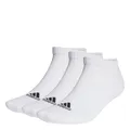 Produktbild: adidas 6 Paar Sportswear Low Cut Sneaker Socken Unisex Kurzsocke, Farbe:White, Socken & Strümpfe:40-42