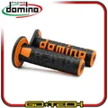 Produktbild: Manopole Domino A360 Moto Cross Enduro Motard Schwarz Orange OFF ROAD RACING