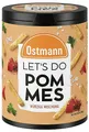 Produktbild: Ostmann Gewürze - Let's Do Pommes Gewürz | Gewürzsalz für Ofenkartoffeln oder Süßkartoffelpommes | Würzige Mischung aus Paprika, Zwiebeln und Muskatnuss | 100 g in recyclebarer Metalldose