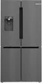 Produktbild: Bosch KFI96AXEA Serie 6 Stand Kühl-Gefrierkombination, 90,5 cm breit, 574 L, Full No Frost, Wassertank, Eiswürfel & Wasserspender, Gebürsteter schwarzer Stahl AntiFingerprint