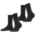 Produktbild: Esprit Socken Basic Pure 2-Pack Socken mit hohem Baumwollanteil (2-Paar) mit hohem Baumwollanteil schwarz 39-42
