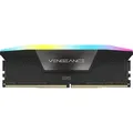 Produktbild: CORSAIR Vengeance RGB schwarz DIMM Kit     96GB, DDR5-5200, CL38-38-38-84, on-die ECC
