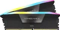 Produktbild: CORSAIR Vengeance RGB DDR5 RAM 96GB (2x48GB) 5200MHz CL38 Intel XMP 3.0 Desktop-Arbeitsspeicher – Schwarz (CMH96GX5M2B5200C38)
