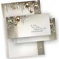 Produktbild: tatmotive Weihnachtsbriefpapier Noblesse, A4, 90 g/m², 100 Blatt + 100 Umschläge