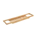 Produktbild: Wenko-Wenselaar GmbH & Co. KG WENKO Badewannenablage Bambusa aus Bambus, Badewannenbrücke, Elegantes Badewannentablett aus hochwertigem, widerstandsfähigem Bambus, 1 Stück 24750100