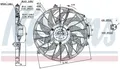 Produktbild: Kühlerventilator 85648 NISSENS für BMW 3 3 Coupe 3 Cabriolet 3 Touring 5 6 7 8