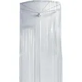 Produktbild: Spirella Duschvorhang Duschspinne Ombrella, 200 x 170 cm, wasserdicht, aus Kunststoff, transparent