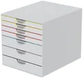 Produktbild: Durable VARICOLOR MIX 7 - 7627 762727 Schubladenbox Grau DIN A4, DIN C4 Anzahl der Schubfächer: 7