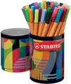 Produktbild: STABILO Fineliner point 88 45er Metallrunddose ARTY 45 Stifte