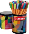 Produktbild: Stabilo point 88 Fineliner Arty 45er Metallbox Dose rund