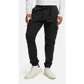 Produktbild: Indicode Stoffhose Herren INPillus Jogger-Pant mit elastischem Bund und Kordelzug schwarz L