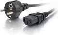 Produktbild: C2G Universal Netzkabel - Stromkabel - power CEE 7/7 (M)