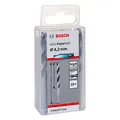 Produktbild: Bosch Professional 10 Stück HSS Spiralbohrer PointTeQ (für Metall, 4,2 x 43 x 75 mm, Zubehör Bohrschrauber)
