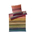Produktbild: Remember Bettwäsche Ascona 155 x 220 cm – Mako-Satin Bettwäsche Set aus 100% Baumwolle, 2-teilig mit Reißverschluss, Designer Bettwäsche, atmungsaktiv & temperaturausgleichend, Premium Bettbezug