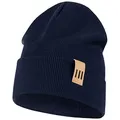 Produktbild: Smarilla Mütze Junge Kinder Beanie Herren gerippt, Größe: 50-52, Farbe: Dunkelblau