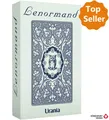 Produktbild: Lenormand Orakelkarten - Blaue Eule | Wahrsagekarten mit Symbolen | Lenormand