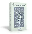 Produktbild: Lenormand Orakelkarten - Blaue Eule Wahrsagekarten mit Symbolen