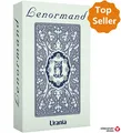 Produktbild: Lenormandkarten Blaue Eule Tarot Orakel Deck 36 Karten Abbildungen