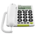 Produktbild: Doro PhoneEasy 312cs weiß schnurgebundenes Telefon, Seniorentelefon